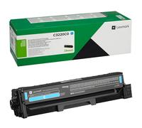 Lexmark Cyan Toner Cartridge 1.5K pages - LEC3220C0 - Lexmark C Series Toner Cartridges - Lexmark C3326dw Toner Cartridges