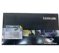 Genuine Lexmark C736H1YG Yellow Toner Cartridge (Brand New)