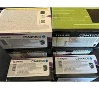 Genuine Lexmark Cyan Toner Cartridge C544X1CG C544 C546 X544 A VAT Inc
