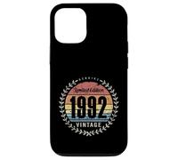 Genuine Limited Edition 1992 Vintage Birthday Design Case for iPhone 12/12 Pro