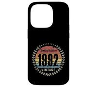 Genuine Limited Edition 1992 Vintage Birthday Design Case for iPhone 14 Pro