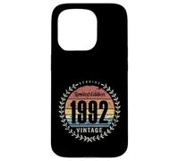 Genuine Limited Edition 1992 Vintage Birthday Design Case for iPhone 15 Pro