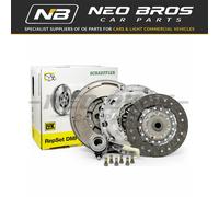 Genuine LUK 4pc Clutch Dual Mass Flywheel & Slave Cylinder Kit Skoda Octavia
