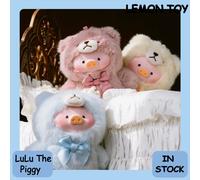 Genuine Lulu The Piggy Teddy Lulu V1 V2 Series Blind Box Anime Doll Collection Desktop Ornament Fashion Trend Gift Pendant Toys v2 big hidden