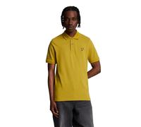 Genuine Lyle & Scott Mens Plain Pique Polo Shirt Short Sleeve Casual Top