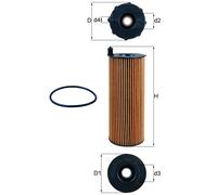 MAHLE Oil Filter - OX1961D1