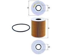 MAHLE Oil Filter - OX776D