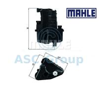 Genuine MAHLE Replacement Engine Fuel Filter KL 832D
