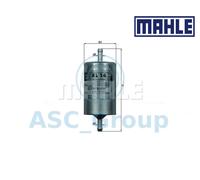 Mahle Fuel Filter KL14 - Genuine Part - Precision OE Matching Fit & High Quality