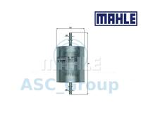 Genuine MAHLE Replacement Engine In-Line Fuel Filter KL 409
