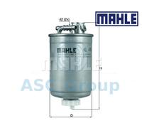 Genuine MAHLE Replacement Engine In-Line Fuel Filter KL 476D