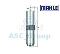 Genuine MAHLE Replacement Engine In-Line Fuel Filter KL 763D