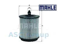 Genuine MAHLE Replacement Engine Oil Filter Insert OX 258D OX258D