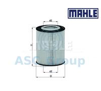 Genuine MAHLE Replacement Engine Oil Filter Insert OX 433D OX433D