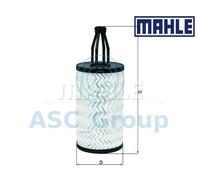 Genuine MAHLE Replacement Engine Oil Filter Insert OX 814D OX814D