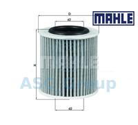 Genuine MAHLE Replacement Engine Oil Filter Insert OX 834D OX834D