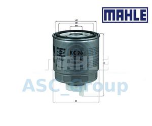 Genuine MAHLE Replacement Engine Screw-on Fuel Filter KC 76