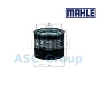 Genuine MAHLE Replacement Engine Screw-on Fuel Filter KC 99