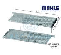 Pollen / Cabin Filter fits HYUNDAI GETZ TB 1.5D 03 to 09 Mahle 087901C000A New