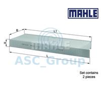 Genuine MAHLE Replacement Interior Air Cabin Pollen Filter LA 428/S LA428/S