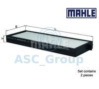 Genuine MAHLE Replacement Interior Air Cabin Pollen Filter LA 912/S LA912/S