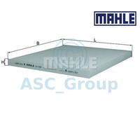MAHLE LA931 FILTER CABIN AIR