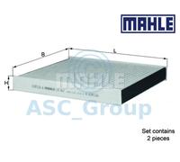 Genuine MAHLE Replacement Interior Air Cabin Pollen Filter LAK 467/S LAK467/S