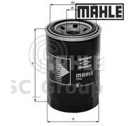 Mahle Original Oil Filter – Fits Mitsubishi L200 2.5D (1986 on) – 1230A045 / 1230A045C / 1230A114