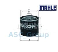 MAHLE OC 996 Oil filter