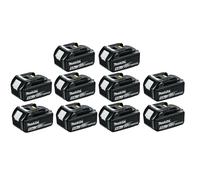 Genuine Makita 18v 5.0Ah Battery Li-Ion - Pack of 10 - BL1850B 196673-6