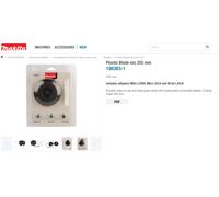 Genuine Makita 198383-1 Plastic Blade Head For Trimmer & Brushcutter DUR187