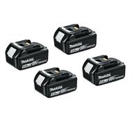 Genuine Makita BL1850B 18V 5.0Ah Li-ion Battery - 4 Pack