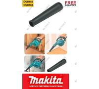 Makita Black Short Suction Nozzle For Dub185 And Dub186 Blower Vacuum 123245-4