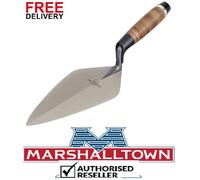 Genuine Marshalltown 12 INCH London Brick Trowel Leather Handle