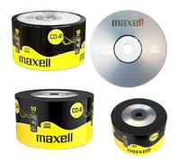 MAXELL 50 PACK OF 52X SPEED 80 MINUTE CD-R DISCS 700MB - 624036