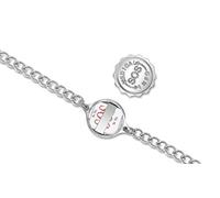 Genuine Medi Safe by Arabesques Ladies/Mens Talisman SOS Bracelet/Wristband/Chain. Emergency Medical ID Alert Information/Allergy/Contact Details Stainless Steel. Silver