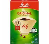 Genuine Melitta 1 X 6 Brown Coffee Maker Machine Filter Paper Pack Of 40 Papers
