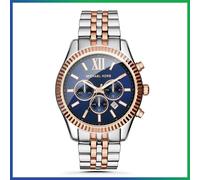 Genuine MICHAEL KORS MK8412 Lexington Two-Tone Stainless Chrono Mens Wrist Watch