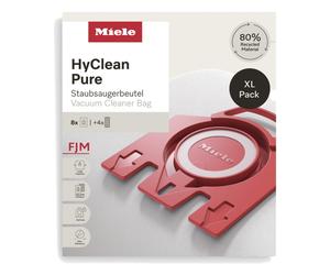 Genuine Miele FJM XL Pack 8 HyClean Vacuum Hoover Bags + 4 Filters Compact C1 C2