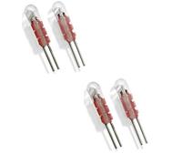 Genuine Mini Maglite replacement bulbs. AA + AAA 2 cell bulbs - Twin pack Sealed