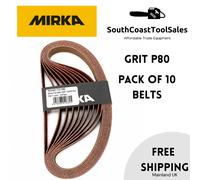 Genuine Mirka Sanding FILE BELTS CER 13 mm x 457mm Various Packs & Sizes