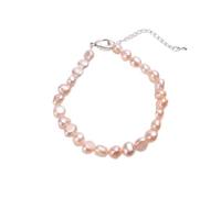 Genuine Natural Baroque Pearl Bracelets White Freshwater Pearl Jewelry Gift For Women Fashion Bracelets