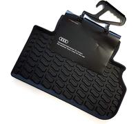 Genuine New 2-Pc All-Weather Rear Rubber Floor Mats Audi 80A061511A041 VAG OEM