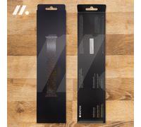 Genuine New Apple Watch Strap Braided Solo Loop Band BLACK UNITY. Various Sizes.