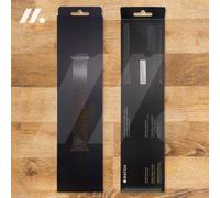 Genuine New Apple Watch Strap Braided Solo Loop Band BLACK UNITY. Various Sizes.