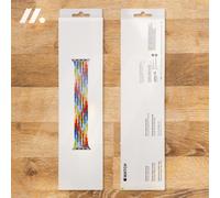Genuine New Apple Watch Strap Braided Solo Loop Band PRIDE EDITION. 44mm.