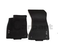 Audi Original A5 (B9 F5) Coupe Cabriolet Premium Rubber Floor Mats 2 x Front Rubber Mats All-Weather Mats Black 8W7061501 041