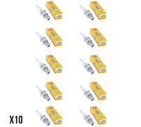Genuine NGK 5122 Spark Plugs Pack of 10 Generic Evolution 50 2010- 2011