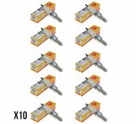 Genuine NGK 6263 Spark Plugs Pack of 10 Sachs Roadster 650 2000- 2004