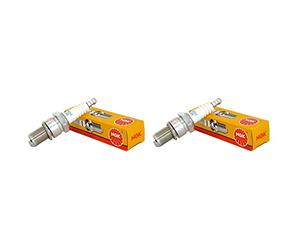 Genuine NGK BP5ES - 6511Spark Plug - white/silver & Genuine BPR5ES Spark Plug